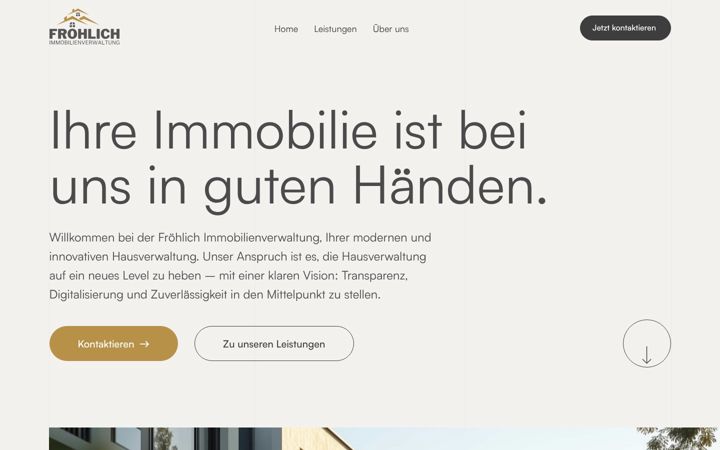 Screenshot του froehlich-immobilienverwaltung.de