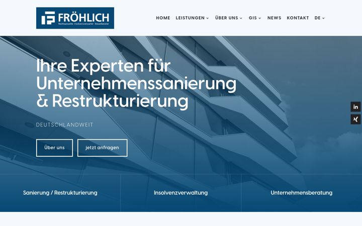 Screenshot von froehlich-rae.de