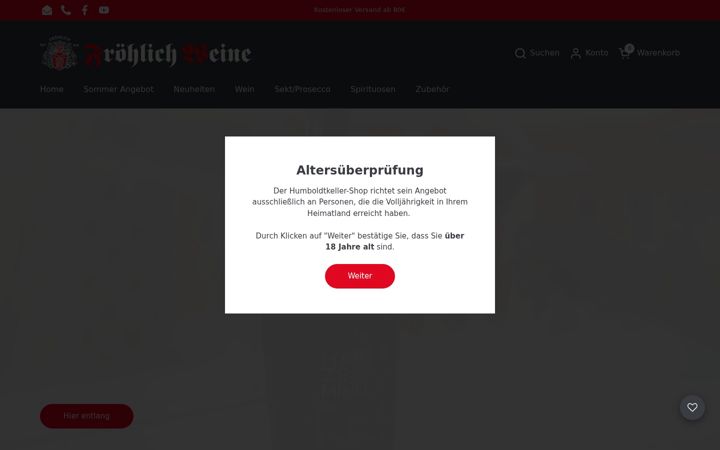 Screenshot di froehlich-weine.de