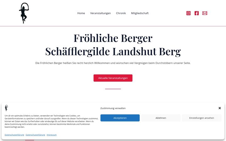 Screenshot of froehliche-berger.de
