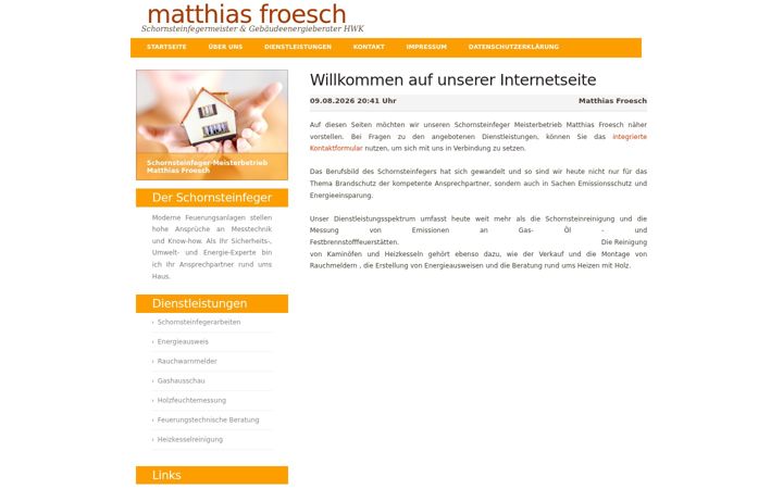 Screenshot von froesch-schornsteinfeger.de