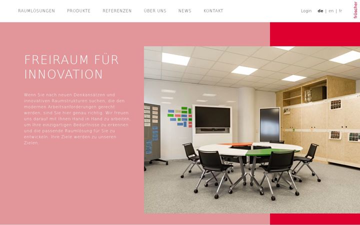 Screenshot of froescher.com