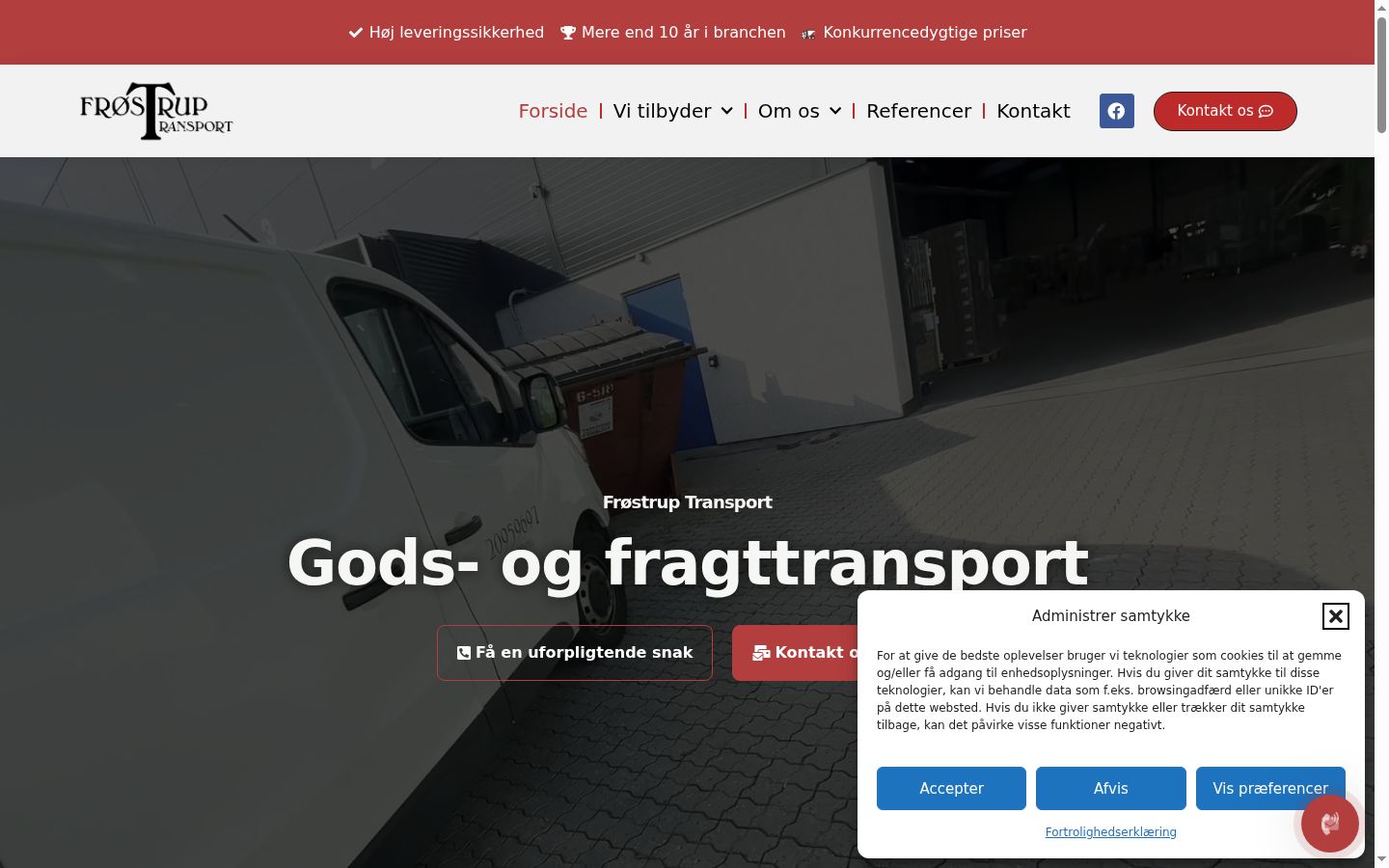 Screenshot tal-banner tal-kunsens muri qabel kwalunkwe interazzjoni