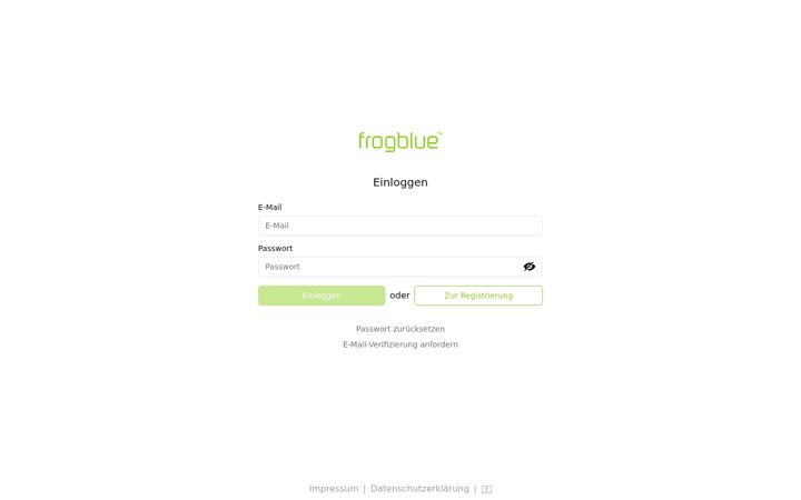 Screenshot of frogblue.cloud