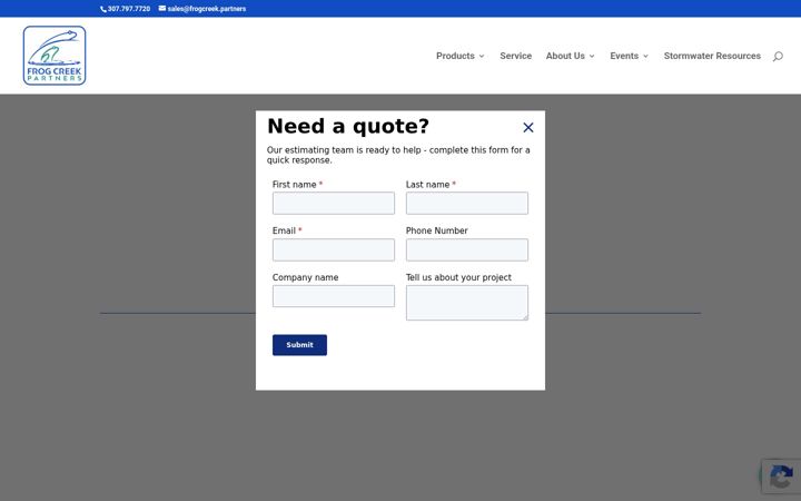 Screenshot of frogcreek.partners