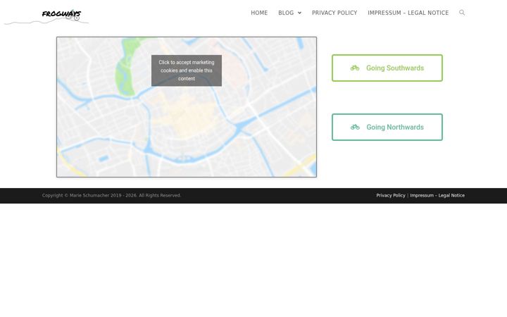 Screenshot of frogways.de