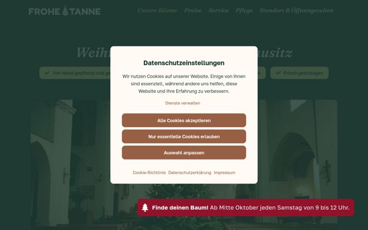 Screenshot von frohe-tanne.de