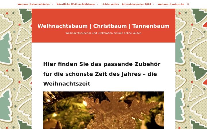 Screenshot of frohe-weihnachten.org