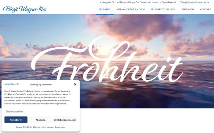 Screenshot of frohheit-coachen.de