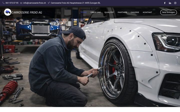 Ekrano kopija froio-carrosserie.ch