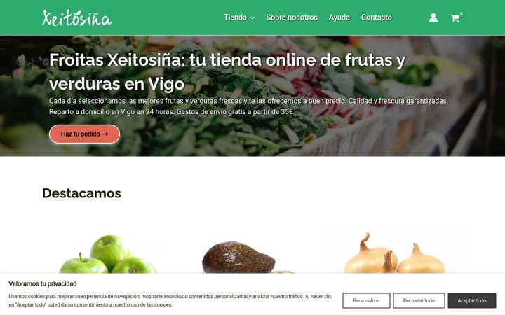 Screenshot of froitasxeitosina.com
