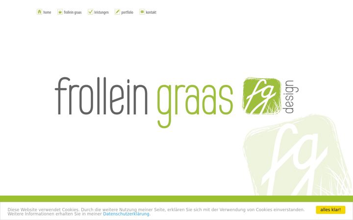 Screenshot of frolleingraas.de