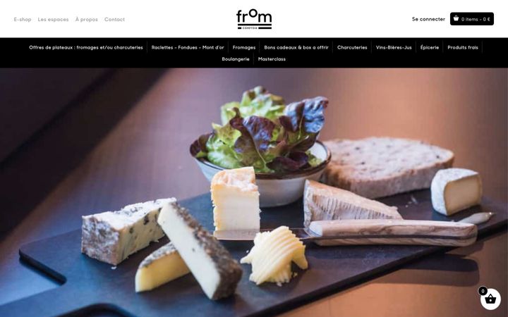 Screenshot του from-comptoir.be
