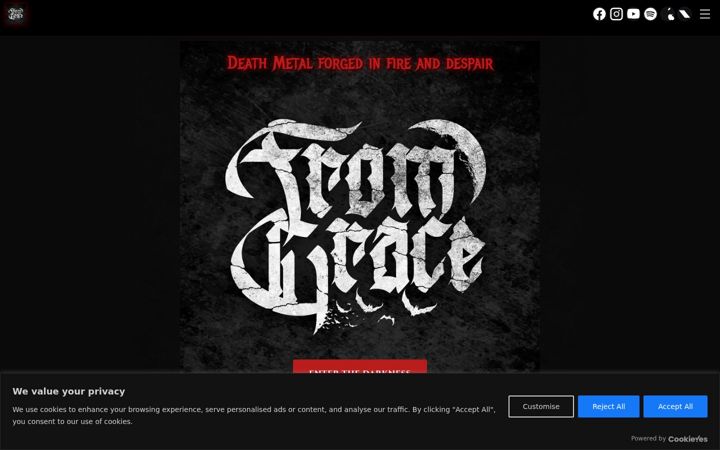 Screenshot of from-grace.com