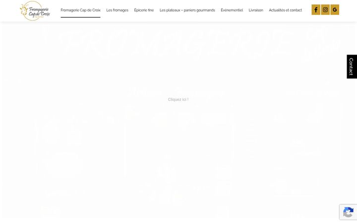 Screenshot of fromagerie-cap-de-croix-nice.fr