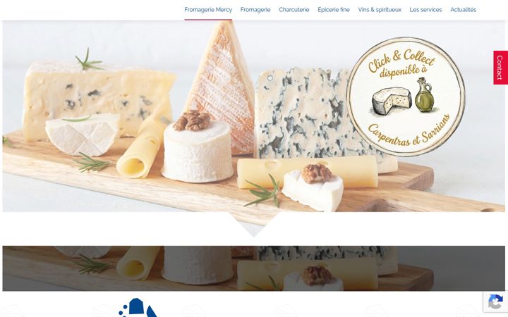 Screenshot of fromagerie-carpentras.fr