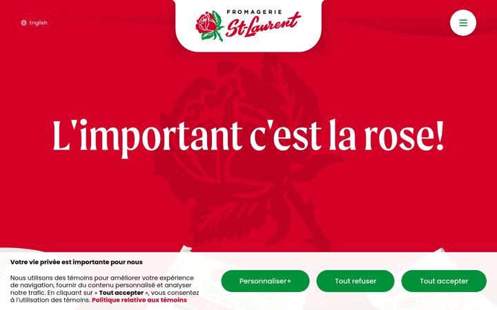 Screenshot of fromageriest-laurent.com