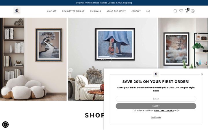 Screenshot of fromshadowstolight.shop