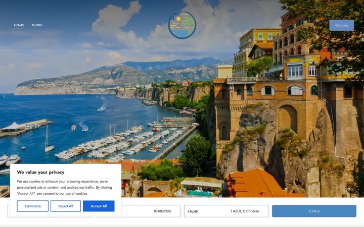 Captura de ecrã de fromsorrentowithlove.it