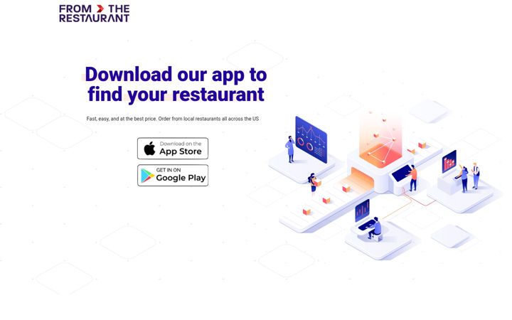 Screenshot of fromtherestaurant.com