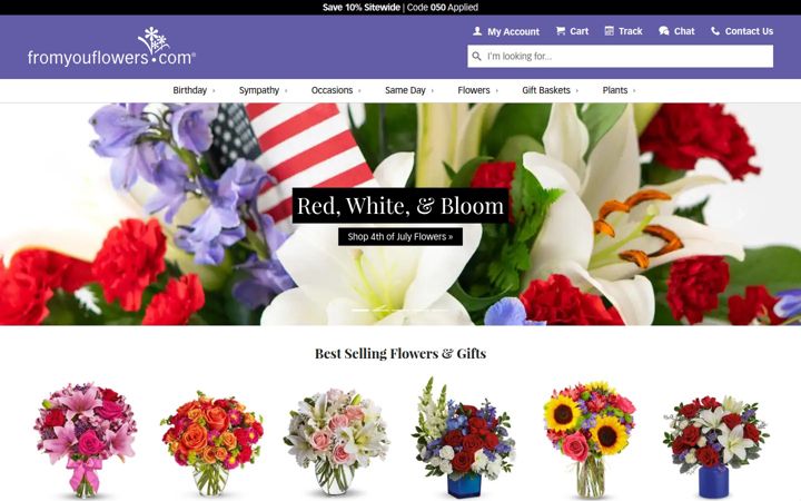 fromyouflowers.com