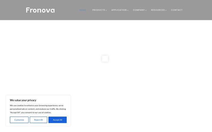 Screenshot of fronovatechnologies.com