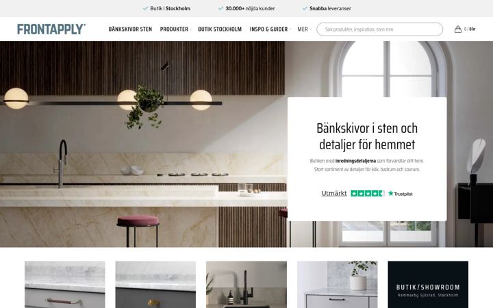 Screenshot of frontapply.se