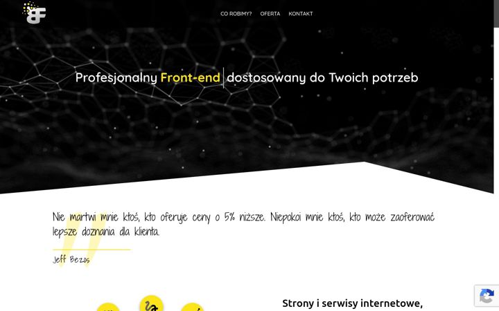 Screenshot of frontback.pl