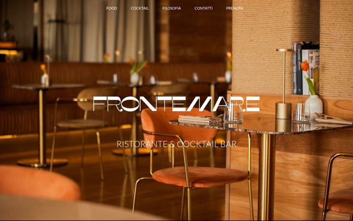 Screenshot von frontemarebistrot.it
