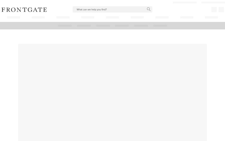 Screenshot of frontgate.com