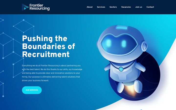 Screenshot of frontierresourcing.com