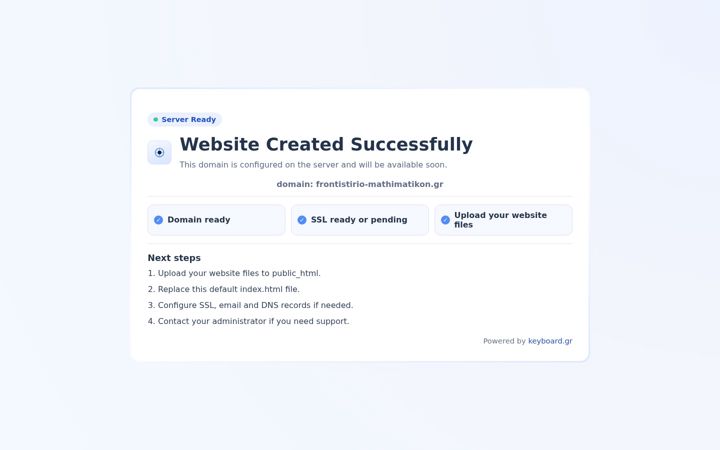 Screenshot of frontistirio-mathimatikon.gr