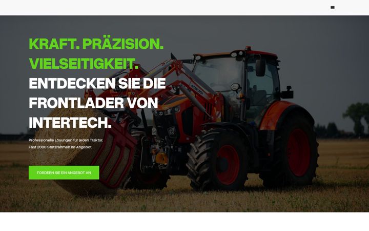 Screenshot of frontlader-intertech.de