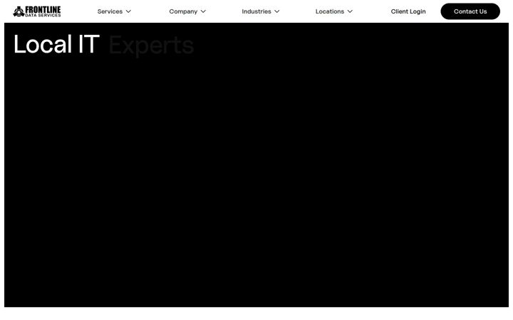 Screenshot of frontline.net
