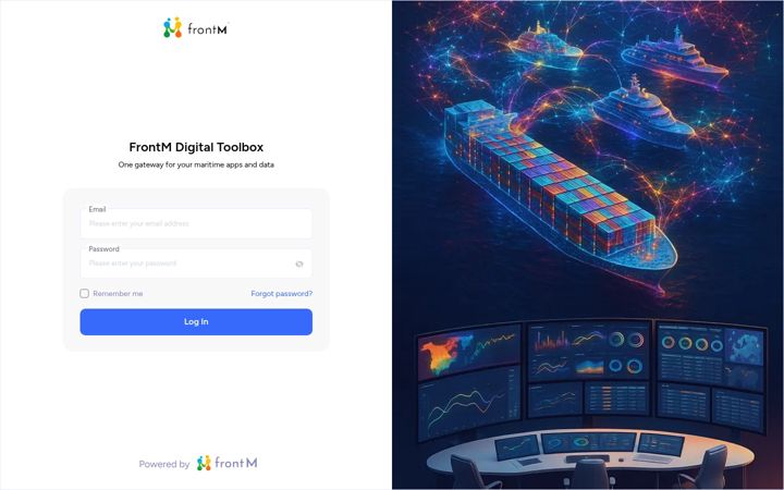 Screenshot of frontm.ai