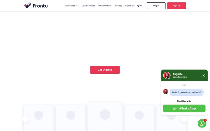 Ekrānuzņēmums no frontu.com