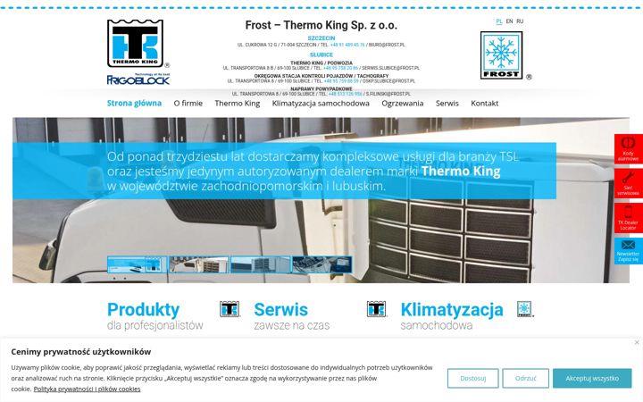 Screenshot of frostthermoking.pl