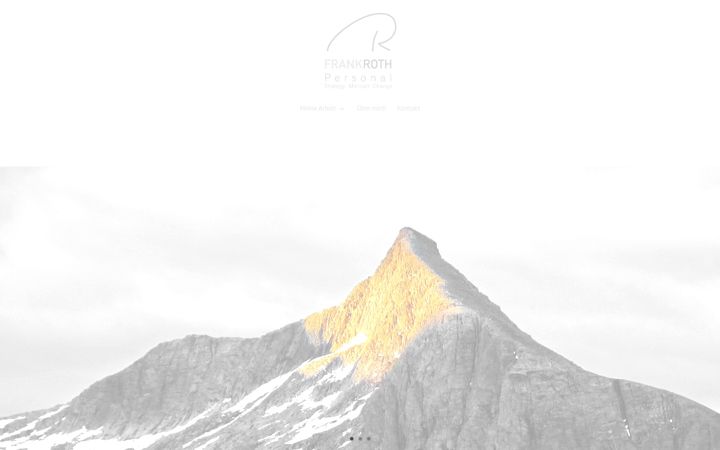 Screenshot von froth-personal.de