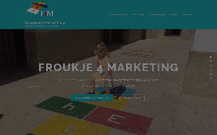Screenshot of froukje4marketing.nl