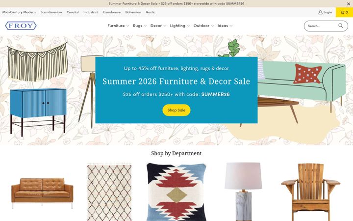 Screenshot of froy.com