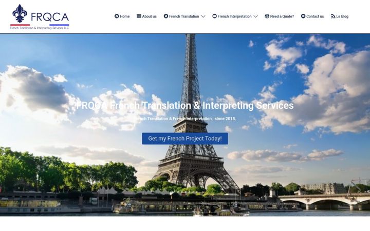 Screenshot of frqca.com