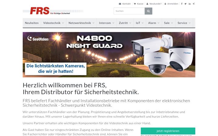 Screenshot of frs-online.de