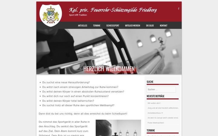 Screenshot of frsg.eu