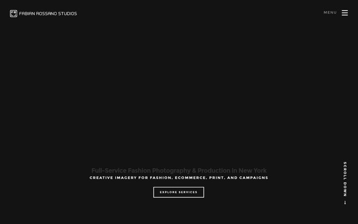 Screenshot of frstudio.com