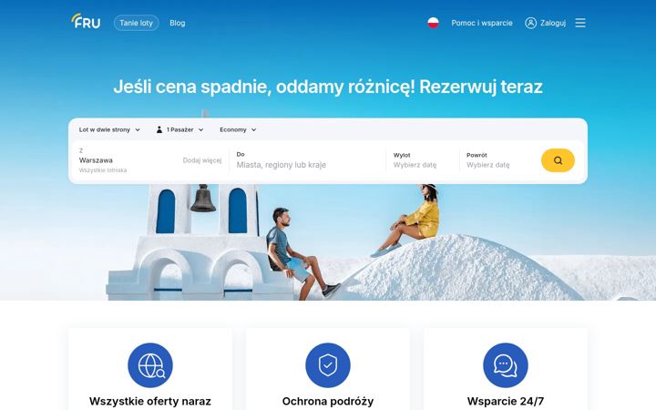 Képernyőkép: fru.pl