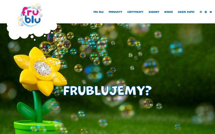 Screenshot of frublu.pl