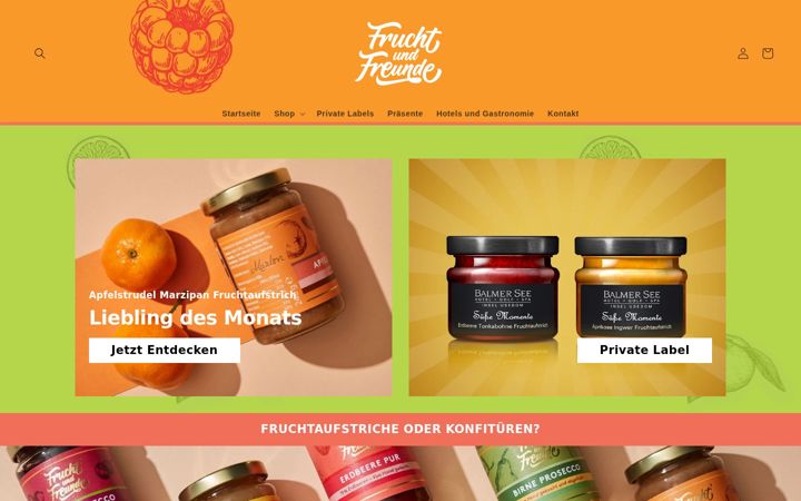 Screenshot di frucht-freunde.de