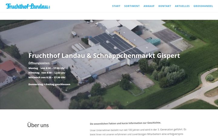 Screenshot of fruchthof-landau.de