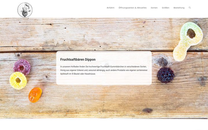 Screenshot of fruchtsaftbaeren.de