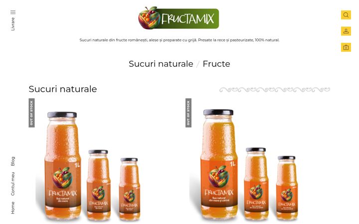 Screenshot of fructamix.ro